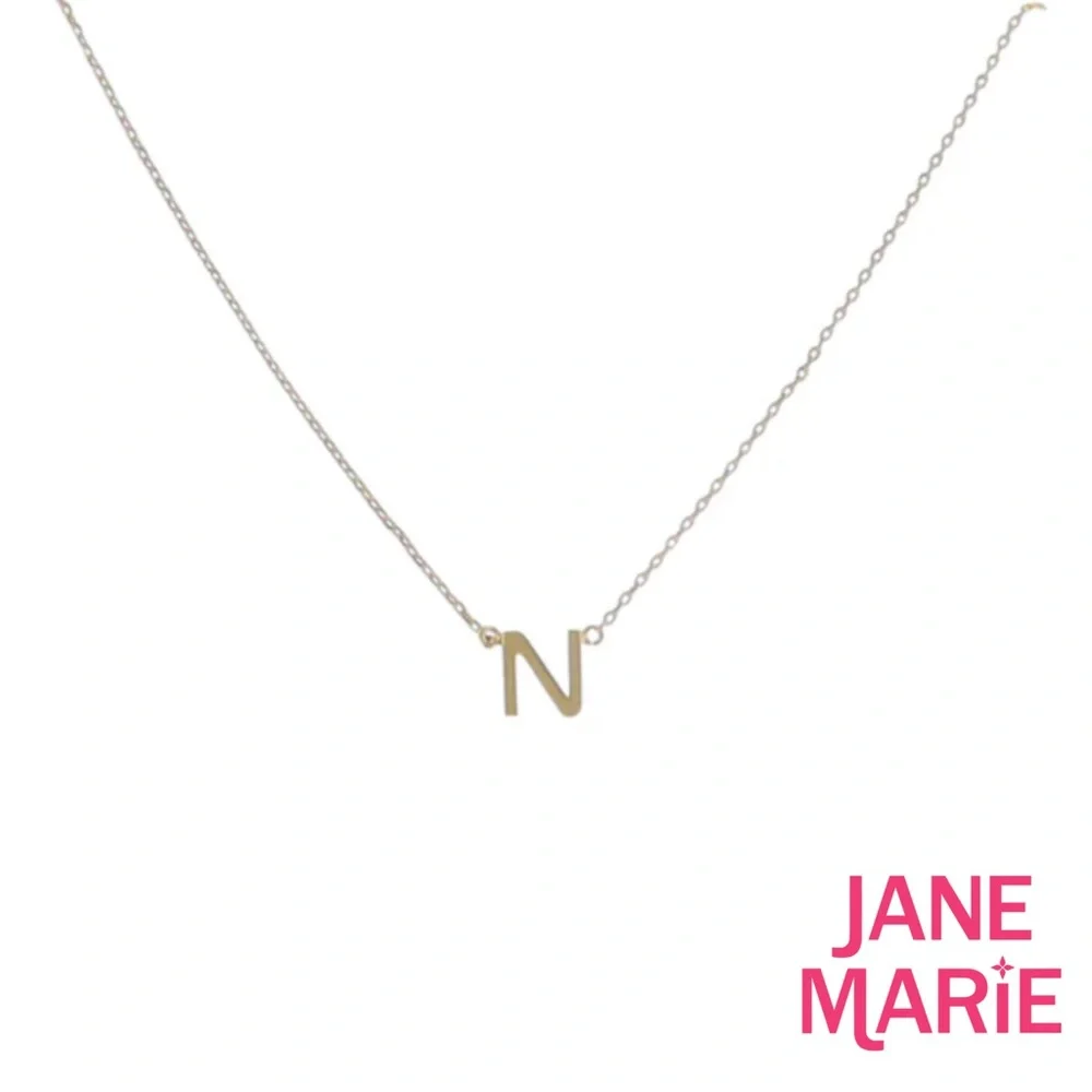 Jane Marie Kids Gold Initial 